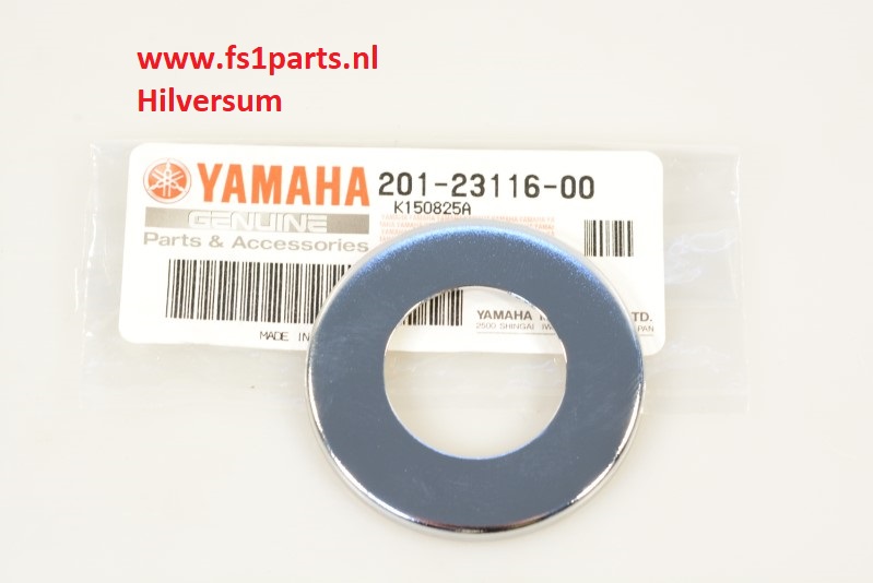 Chromen ring koplamphouder 201-23116-00
