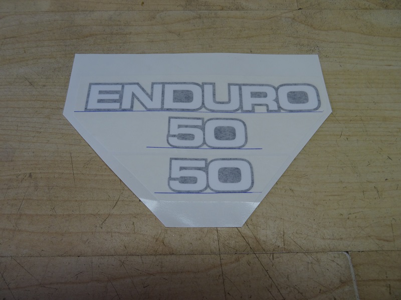 Zijkast sticker set DT50M -Enduro +50 WP-0964