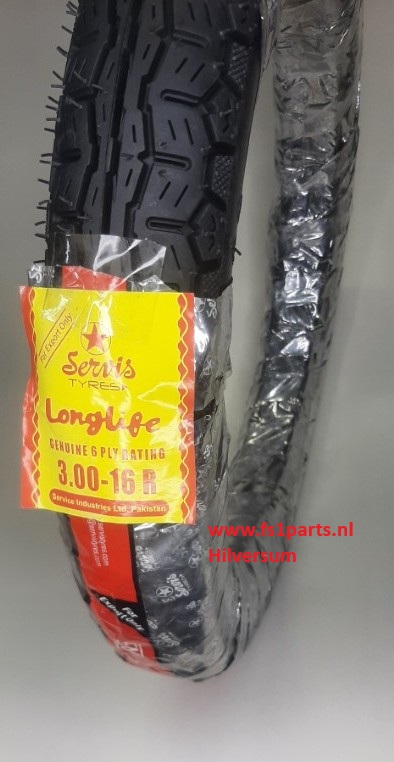 Achterband Servis  TY 50-profiel 16x300 WP-1569